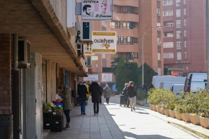 Calle Mateo Seoane Sobral en la actualidad.