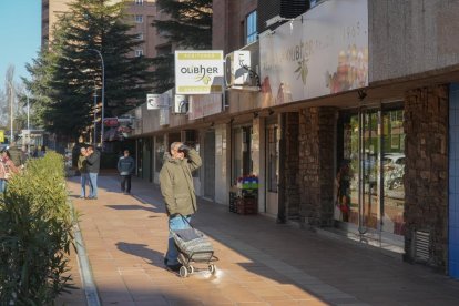Calle Mateo Seoane Sobral en la actualidad.