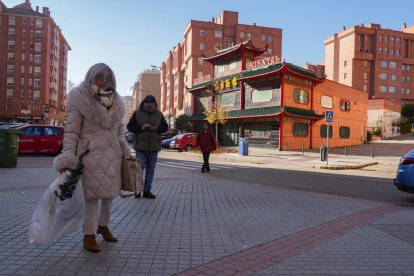 Calle Mateo Seoane Sobral en la actualidad.
