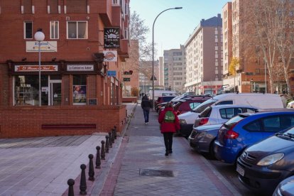 Calle Mateo Seoane Sobral en la actualidad.