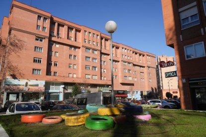 Calle Mateo Seoane Sobral en la actualidad.