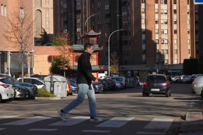 Calle Mateo Seoane Sobral en la actualidad.