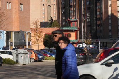 Calle Mateo Seoane Sobral en la actualidad.