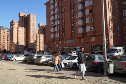 Calle Mateo Seoane Sobral en la actualidad.
