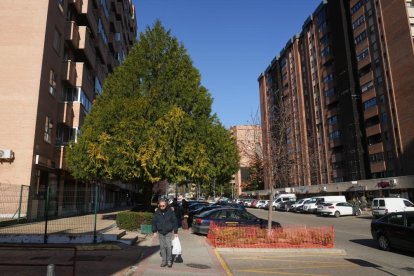 Calle Mateo Seoane Sobral en la actualidad.