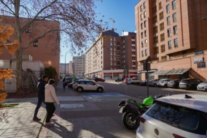 Calle Mateo Seoane Sobral en la actualidad.