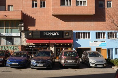 Calle Mateo Seoane Sobral en la actualidad.