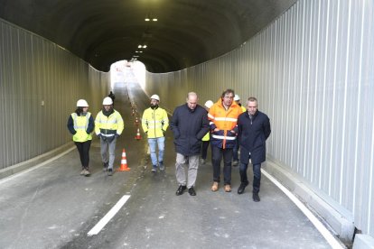Abierto el túnel de Labradores en Valladolid.