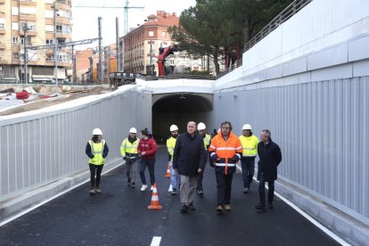 Abierto el túnel de Labradores en Valladolid.