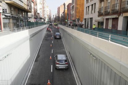 Abierto el túnel de Labradores en Valladolid.