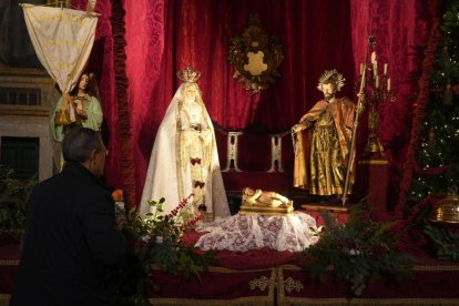 Belén Barroco del Altar Mayor de Las Angustias