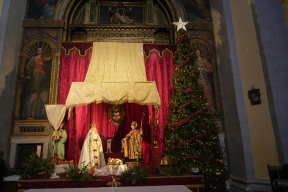 Belén Barroco del Altar Mayor de Las Angustias