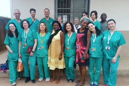 Equipo que se trasladó a Guinea-Bissau el pasado mes de abril.