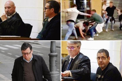 Montaje de David Maroto, Rafael Delgado y el 'Chiqui'