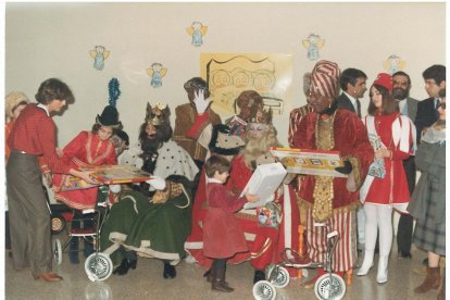 Los Reyes Magos en una guardería