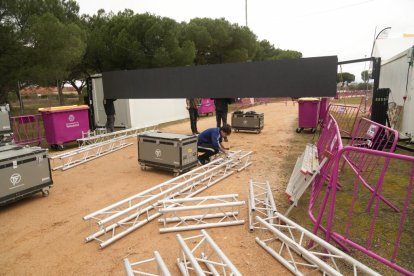 Preparativos y primeros en llegar a Pingüinos 2025.