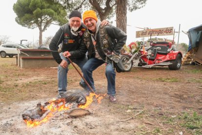 Preparativos y primeros en llegar a Pingüinos 2025.