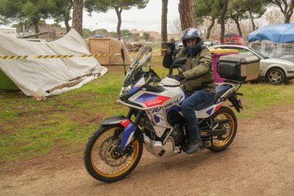 Preparativos y primeros en llegar a Pingüinos 2025.