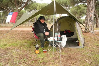 Preparativos y primeros en llegar a Pingüinos 2025.