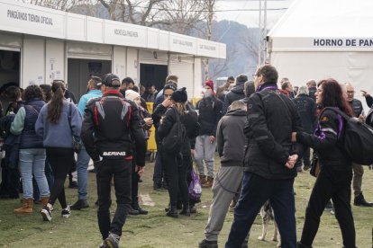 Ambiente en Pingüinos 2025 el viernes.