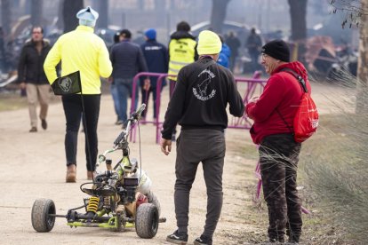 Ambiente en Pingüinos 2025 el viernes.