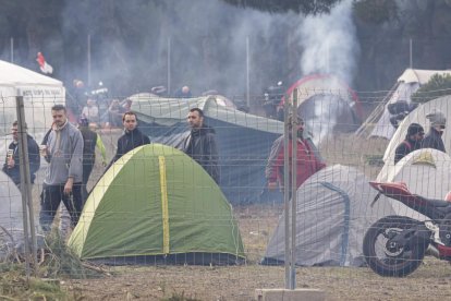 Ambiente en Pingüinos 2025 el viernes.