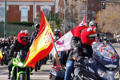 Desfile de Banderas en la 42ª edición de Pingüinos