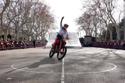 Desfile de Banderas en la 42ª edición de Pingüinos