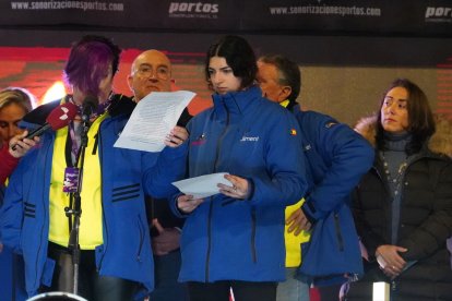 Desfile de antorchas en la 42ª edición de Pingüinos