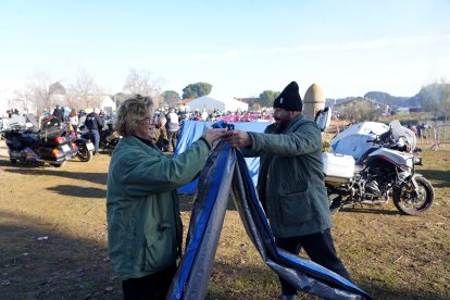 Últimos instantes en la campa de la Antigua Hípica Militar para despedir la 42ª edición de Pingüinos