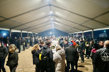 Desfile de Antorchas por el centro de Valladolid