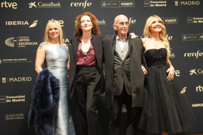 José Sanchís Sinisterra en la gala de la Academia de las Artes Escénicas de España