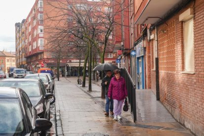 La calle Dársena en la actualidad.