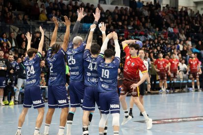 Una imagen del Cangas-Recoletas.