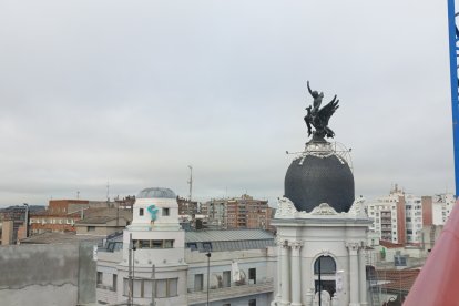 Terraza de la última planta.