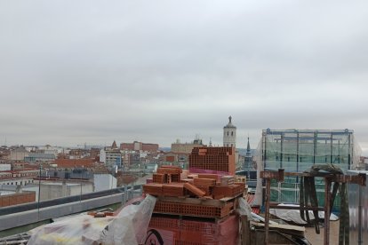 Terraza de la última planta.