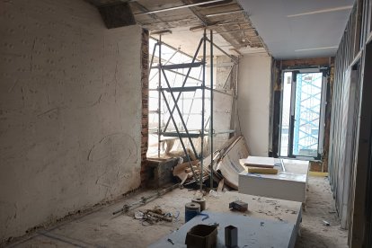 Obras en el Hotel Eurostars de Valladolid
