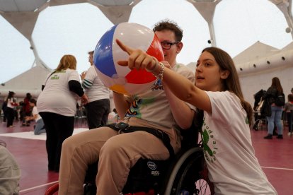 Evento en la Cúpula del Milenio.