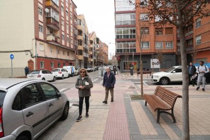 La calle Joaquín María Jalón en la actualidad.