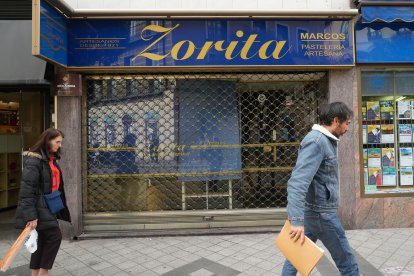 Local donde se ubicaba la pastelería Zorita en la calle Panaderos