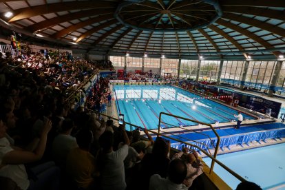 Imagen panorámica de la piscina Laura López Valle.