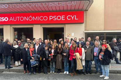 Segunda jornada del 15 Congreso del PSOECyL celebrado en Palencia