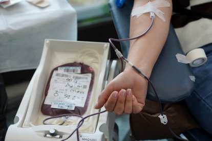Donaciones de sangre en el Río Hortega