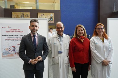 Donaciones de sangre en el Río Hortega