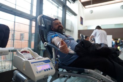 Donaciones de sangre en el Río Hortega