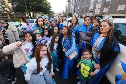 Desfile de carnaval en Arturo Eyries