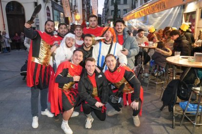 Sábado de Carnaval en Valladolid.