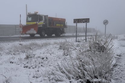 Imágenes de la comunidad nevada.