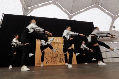 Espectáculo de baile infantil.