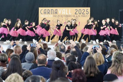 Espectáculo de baile infantil.